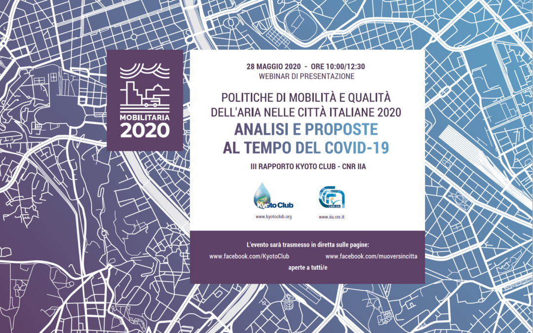 Presentazione Rapporto MobilitAria 2020
